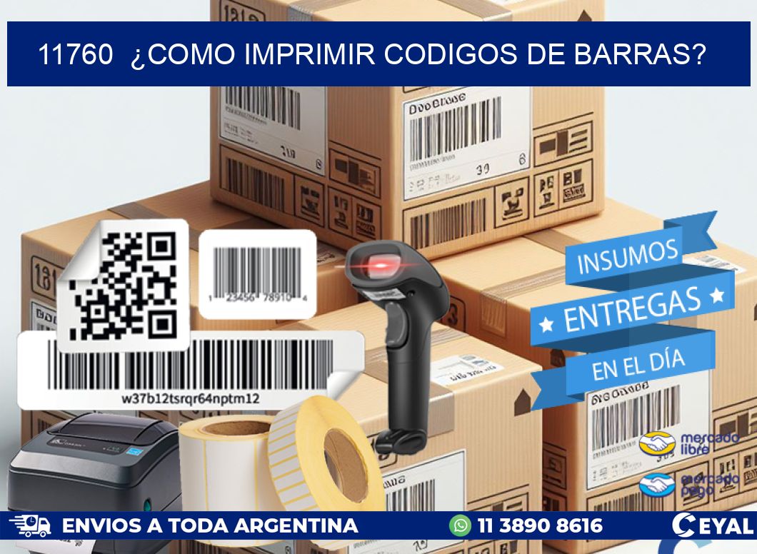 11760  ¿COMO IMPRIMIR CODIGOS DE BARRAS?