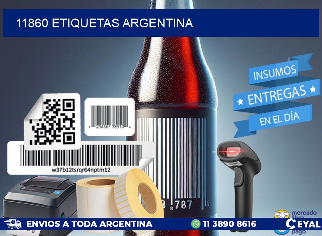 11860 ETIQUETAS ARGENTINA