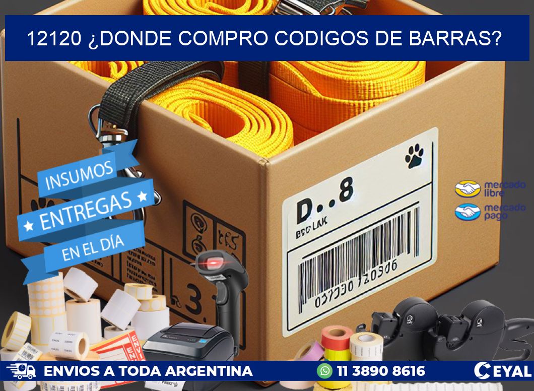 12120 ¿DONDE COMPRO CODIGOS DE BARRAS?