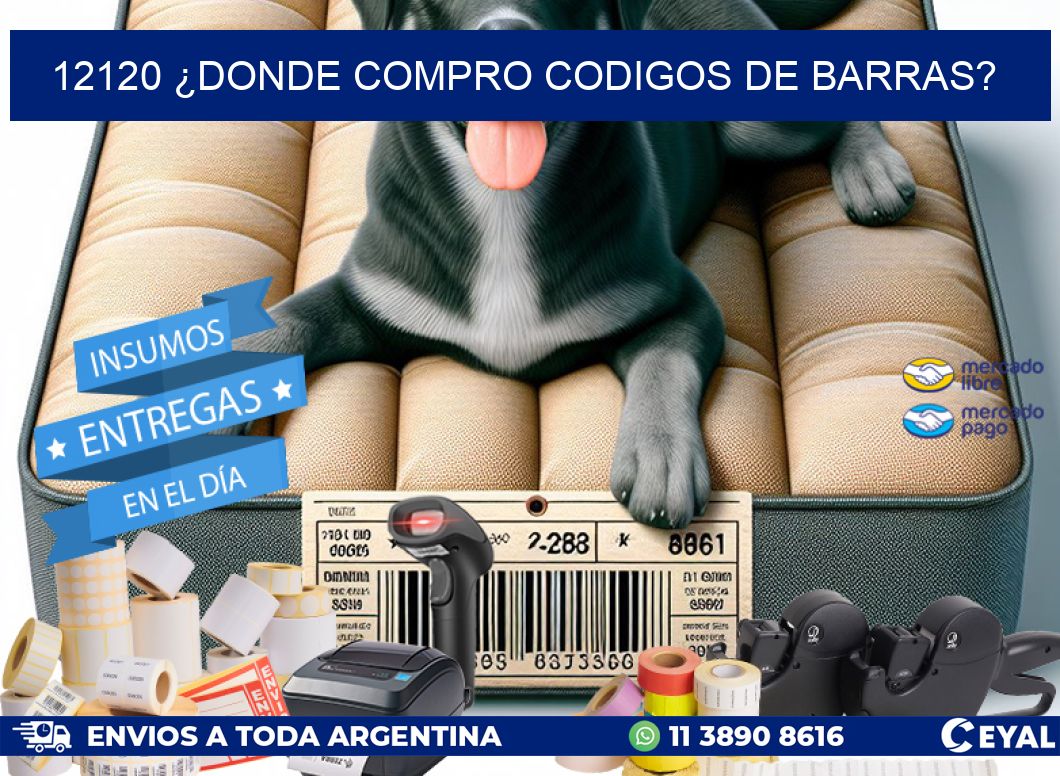 12120 ¿DONDE COMPRO CODIGOS DE BARRAS?