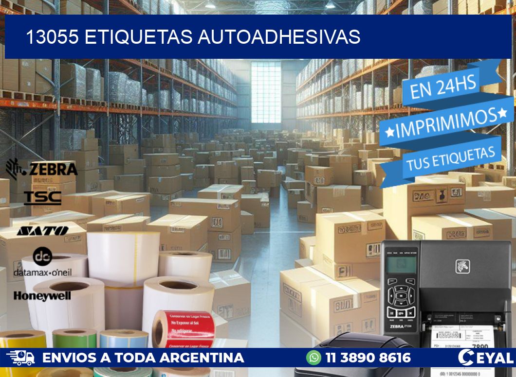 13055 ETIQUETAS AUTOADHESIVAS