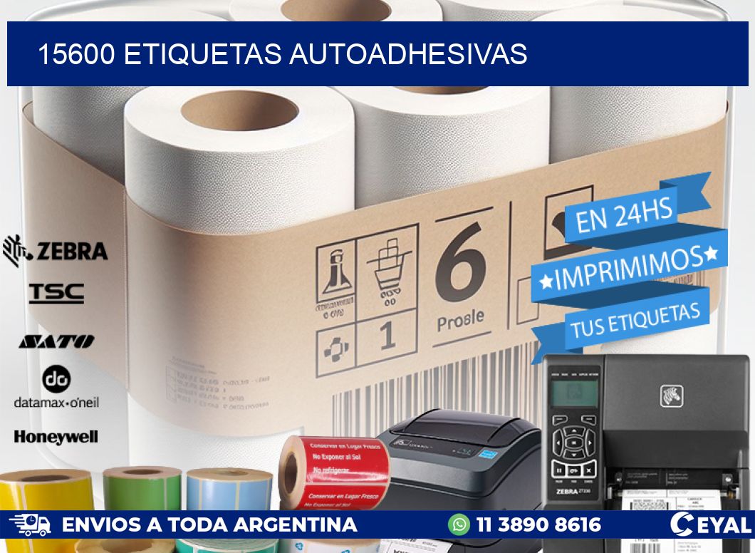 15600 ETIQUETAS AUTOADHESIVAS