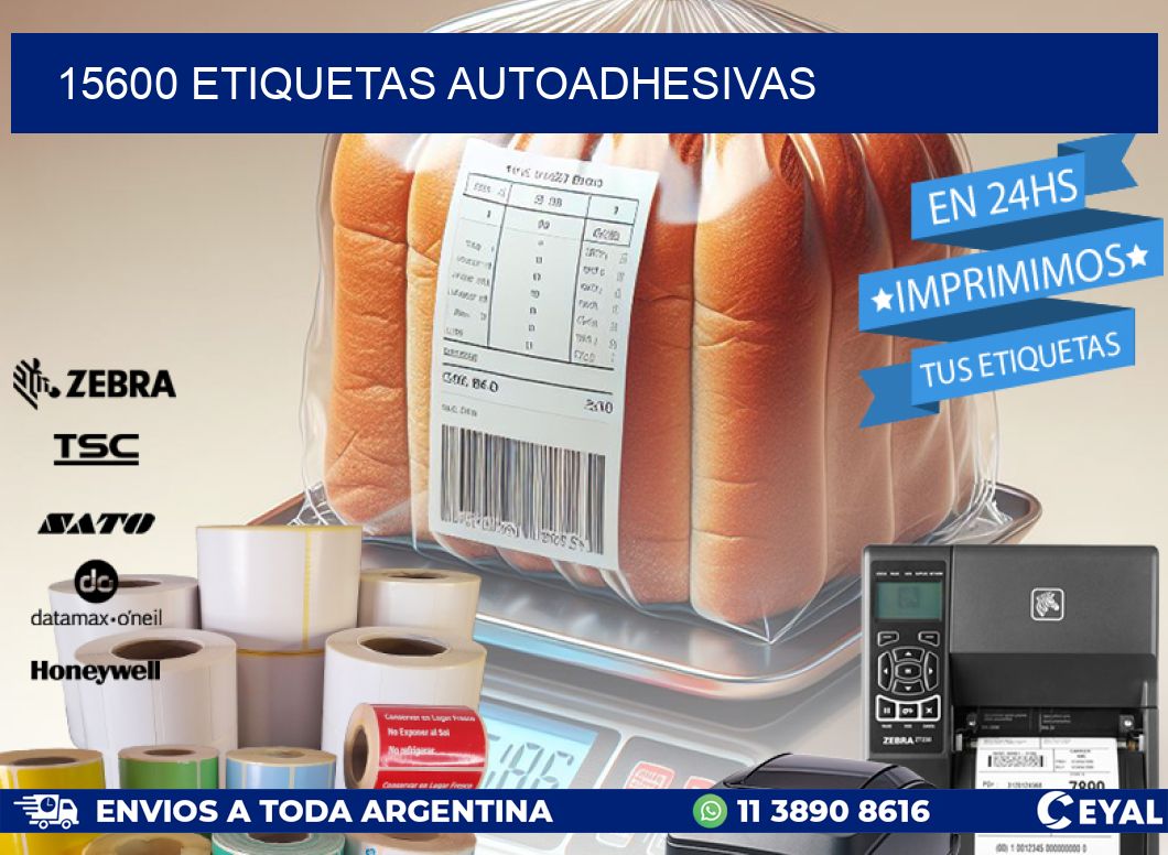 15600 ETIQUETAS AUTOADHESIVAS