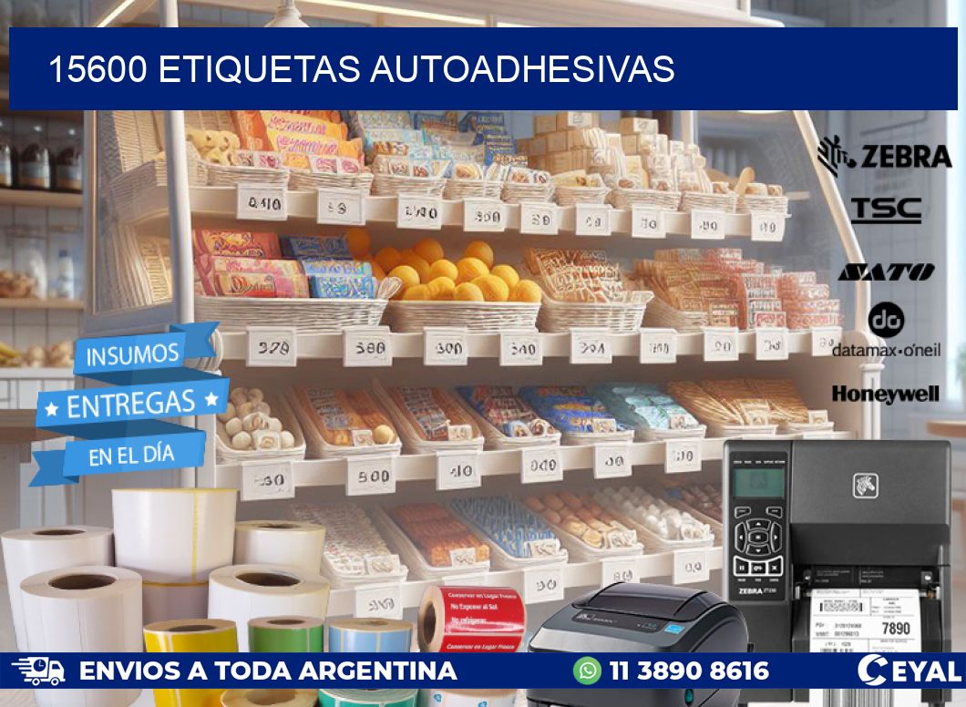 15600 ETIQUETAS AUTOADHESIVAS