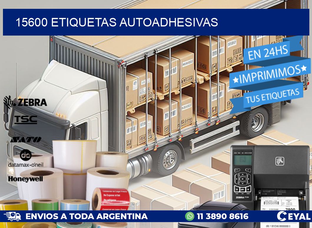 15600 ETIQUETAS AUTOADHESIVAS