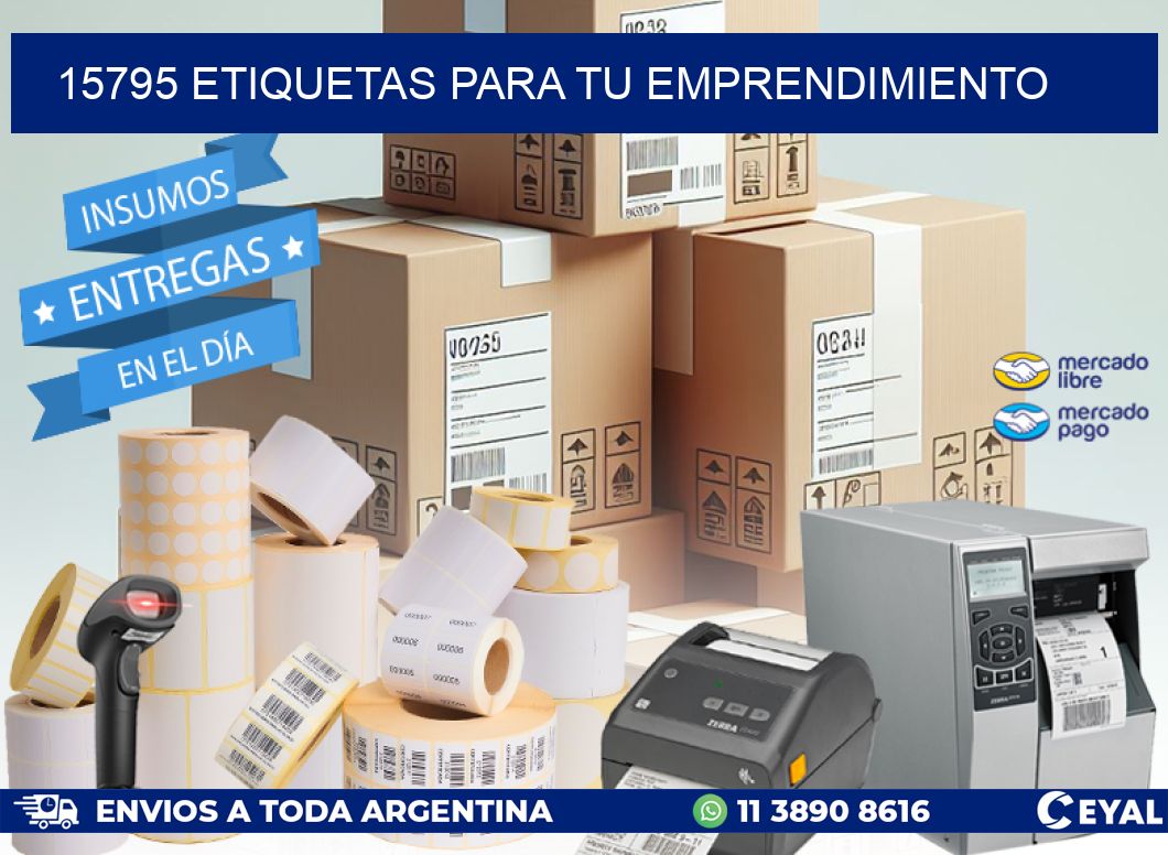 15795 ETIQUETAS PARA TU EMPRENDIMIENTO