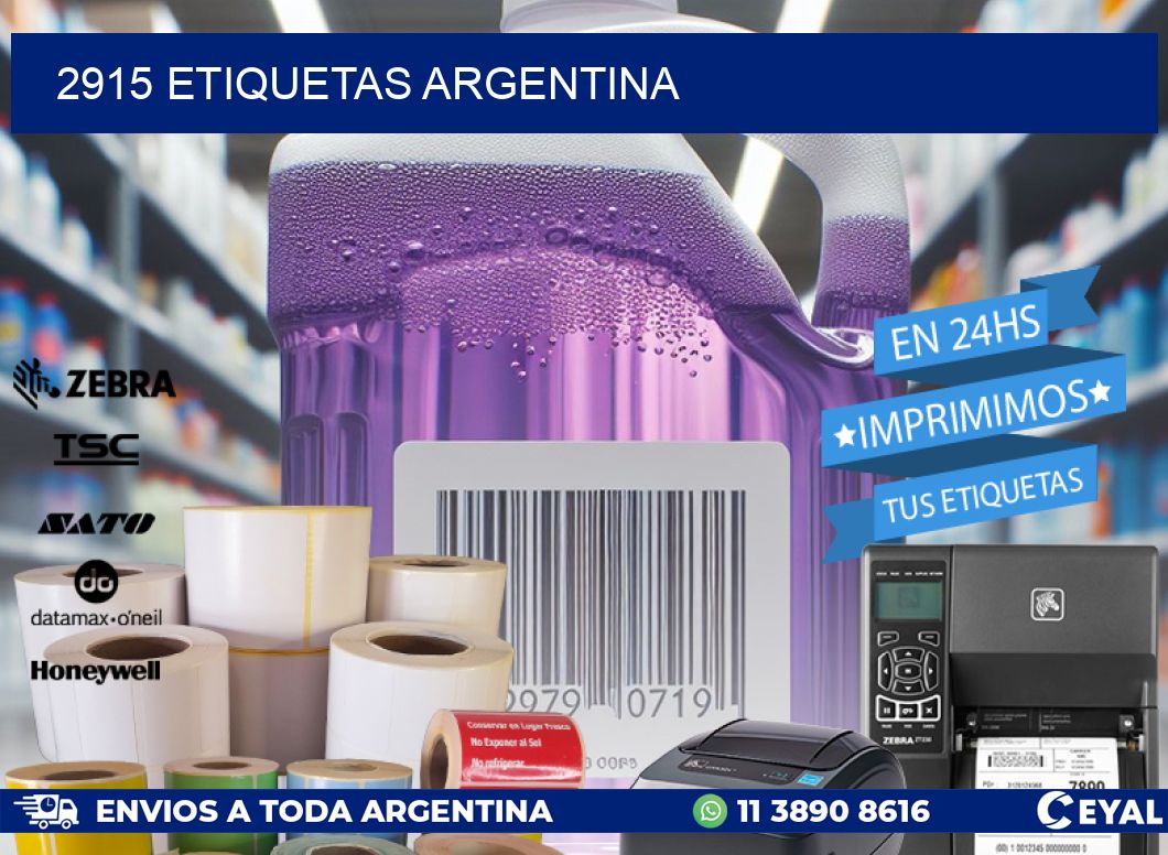 2915 ETIQUETAS ARGENTINA