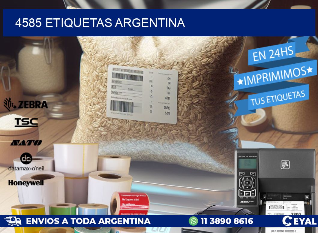 4585 ETIQUETAS ARGENTINA