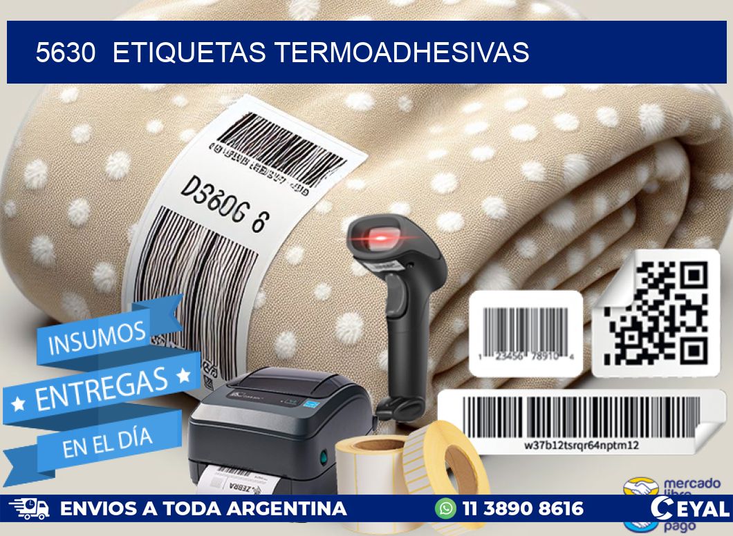 5630  ETIQUETAS TERMOADHESIVAS