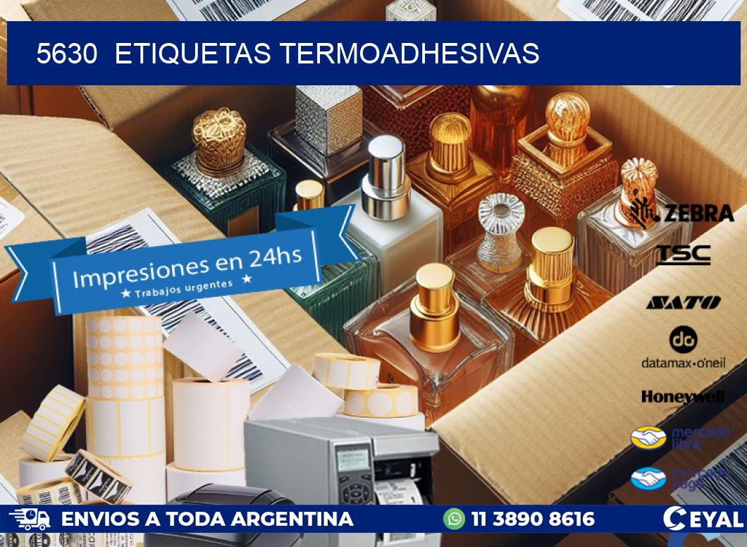 5630  ETIQUETAS TERMOADHESIVAS