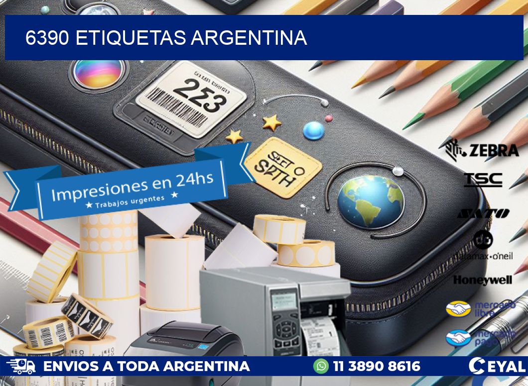 6390 ETIQUETAS ARGENTINA