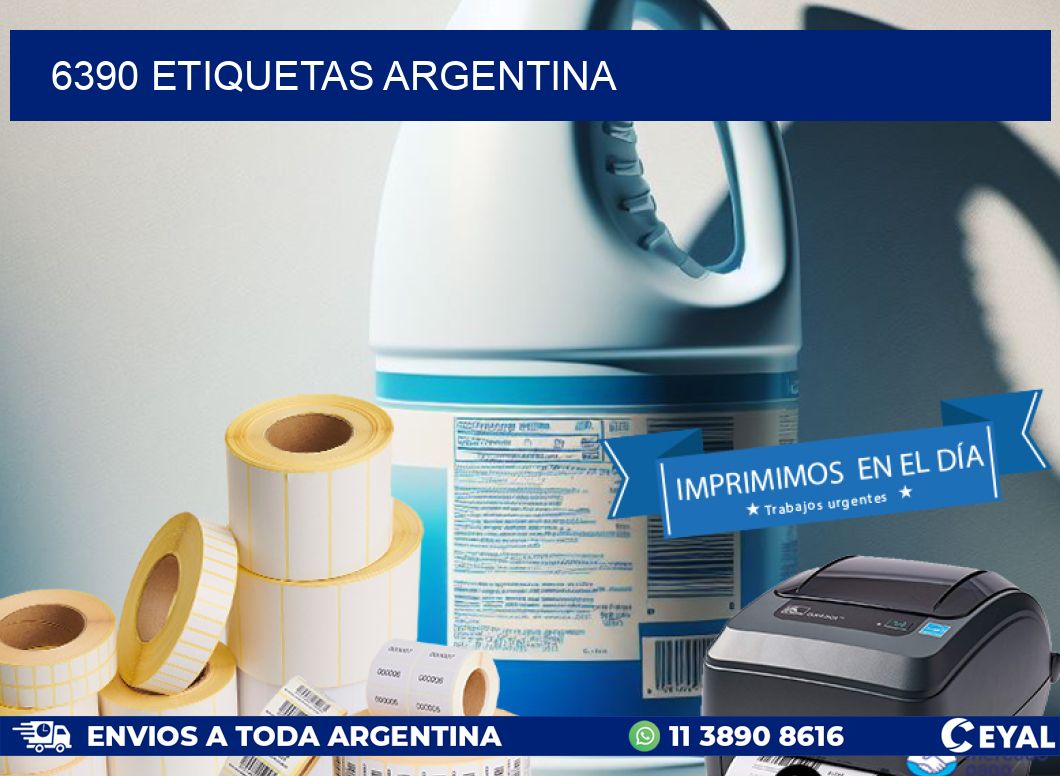 6390 ETIQUETAS ARGENTINA