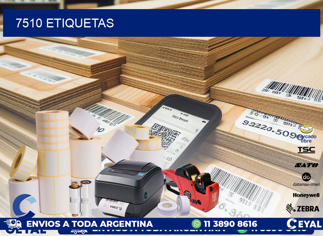 7510 ETIQUETAS