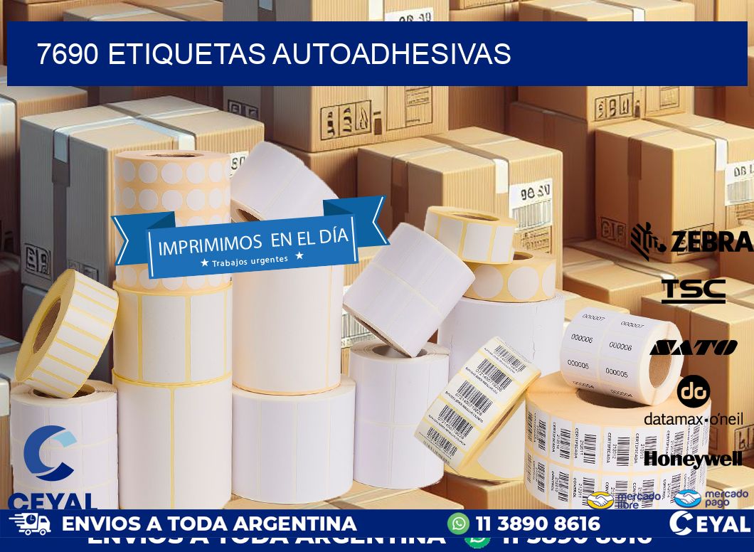 7690 ETIQUETAS AUTOADHESIVAS