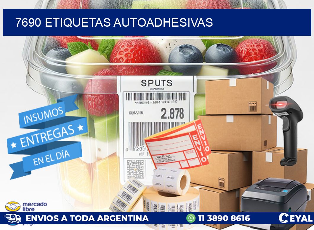 7690 ETIQUETAS AUTOADHESIVAS