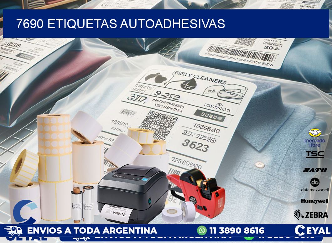 7690 ETIQUETAS AUTOADHESIVAS