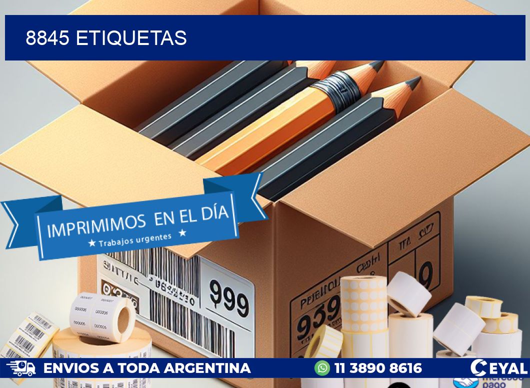 8845 ETIQUETAS