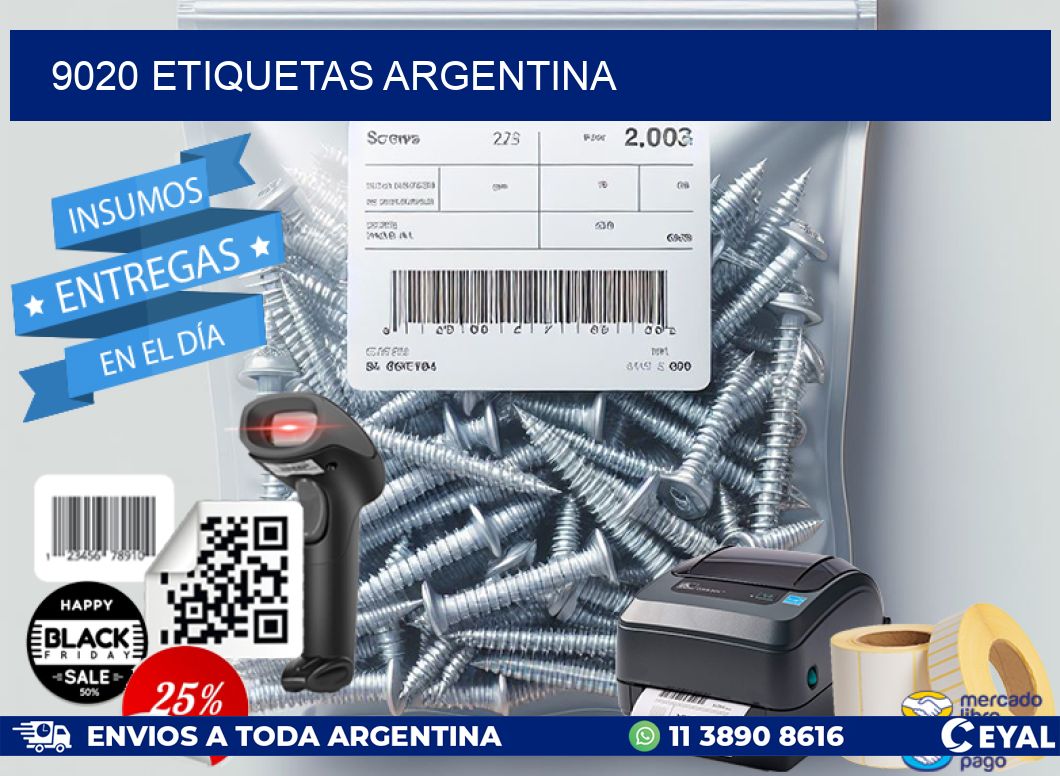 9020 ETIQUETAS ARGENTINA