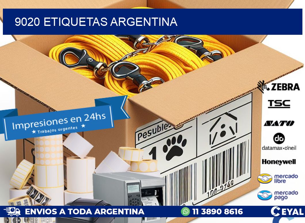 9020 ETIQUETAS ARGENTINA