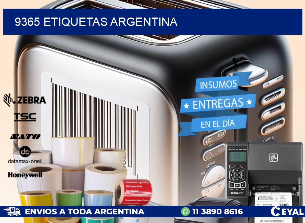 9365 ETIQUETAS ARGENTINA