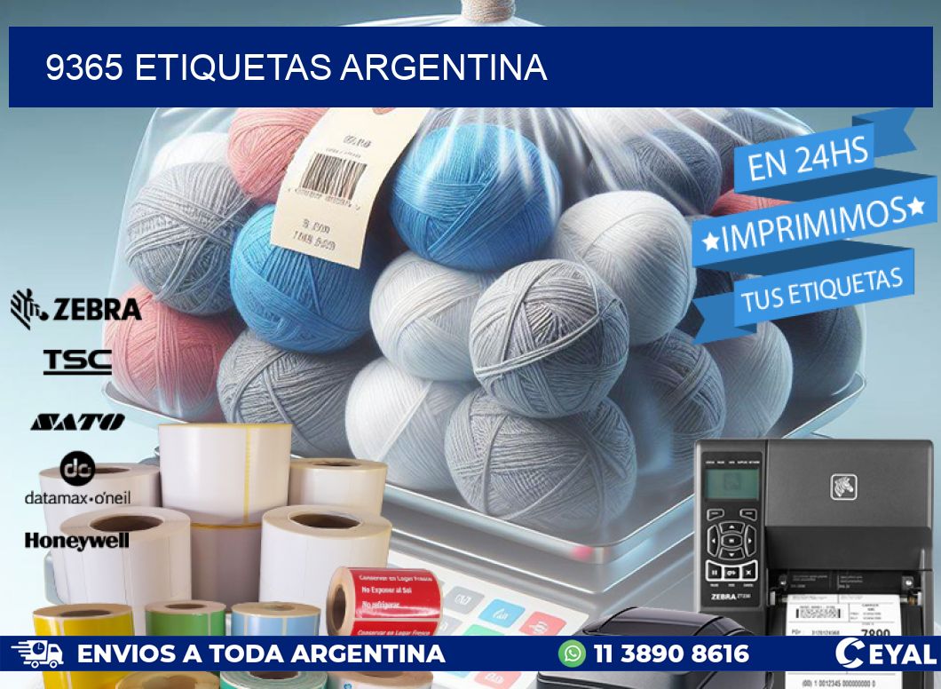 9365 ETIQUETAS ARGENTINA