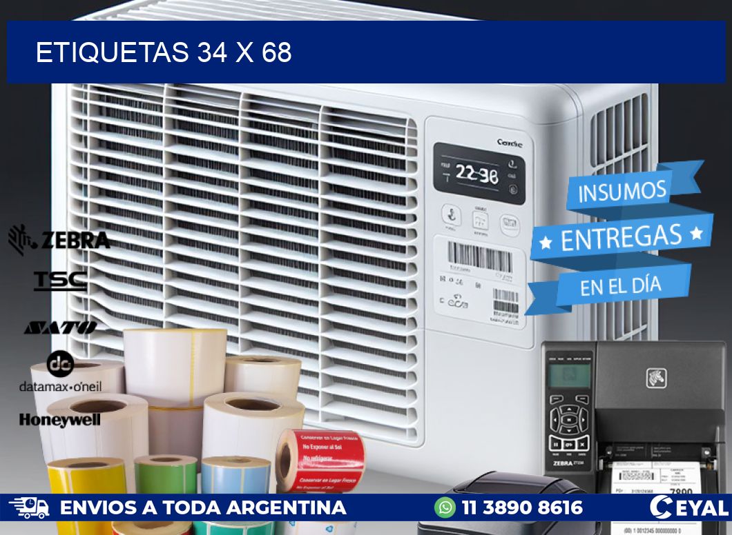 ETIQUETAS 34 x 68