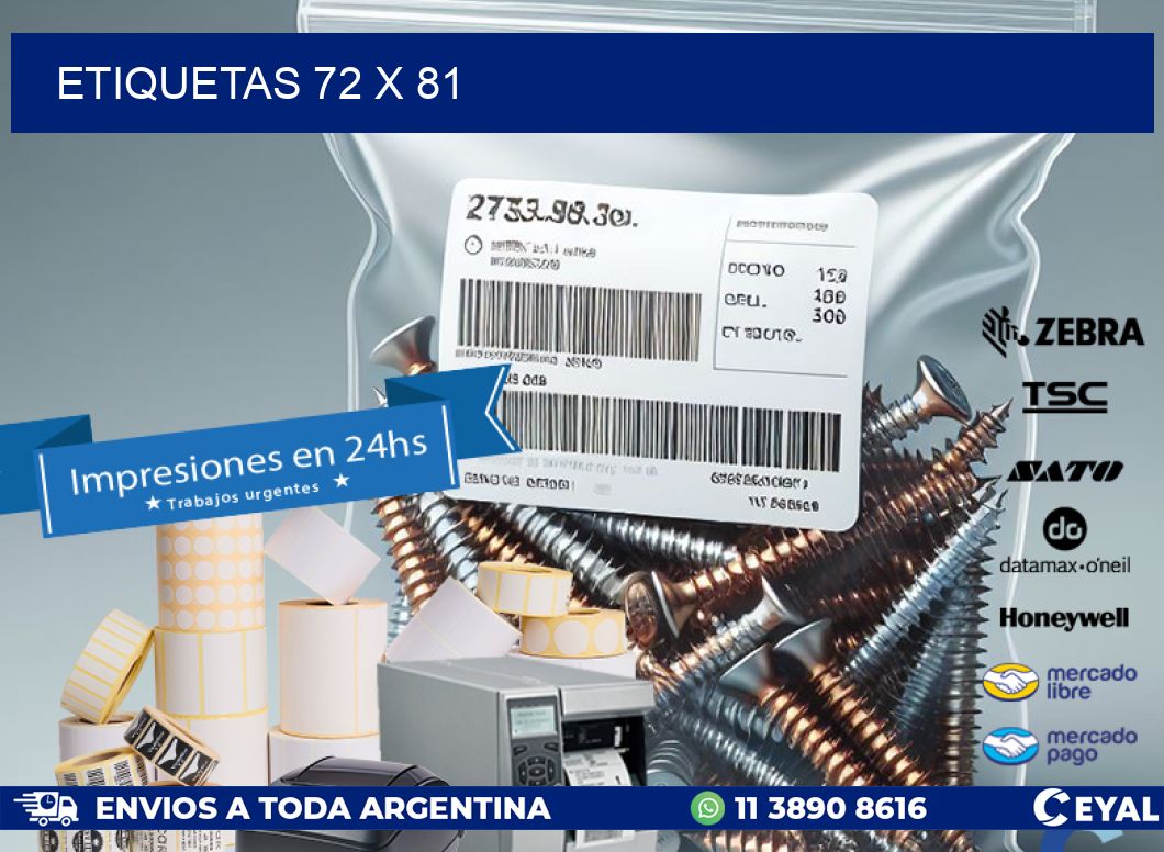 ETIQUETAS 72 x 81