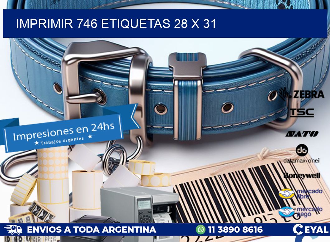 IMPRIMIR 746 ETIQUETAS 28 x 31