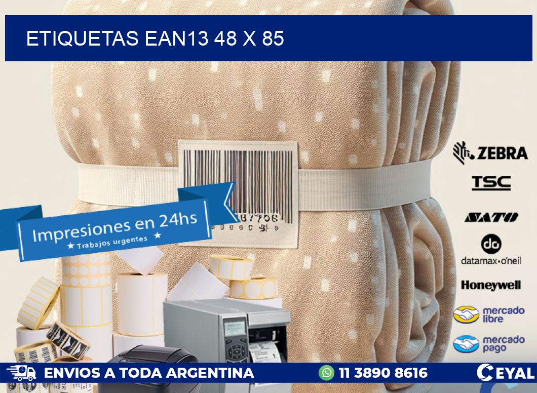 ETIQUETAS EAN13 48 x 85