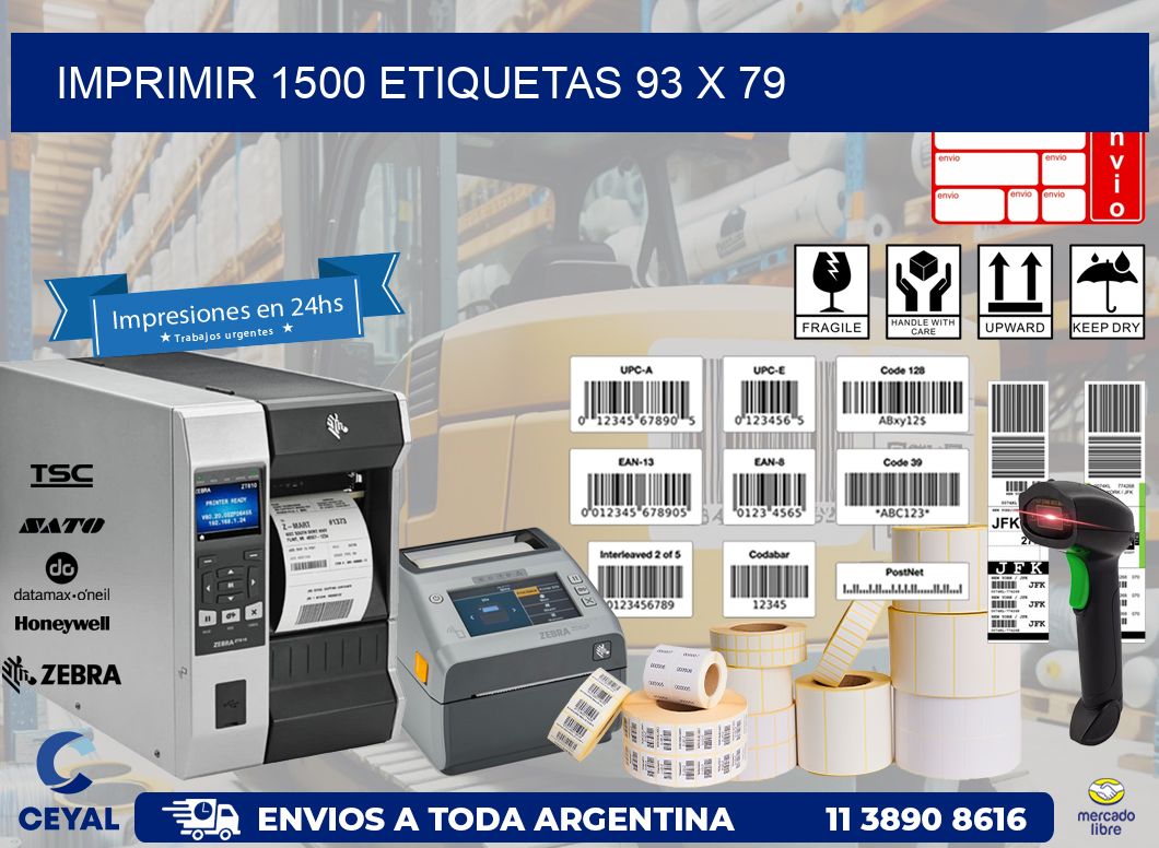 IMPRIMIR 1500 ETIQUETAS 93 x 79