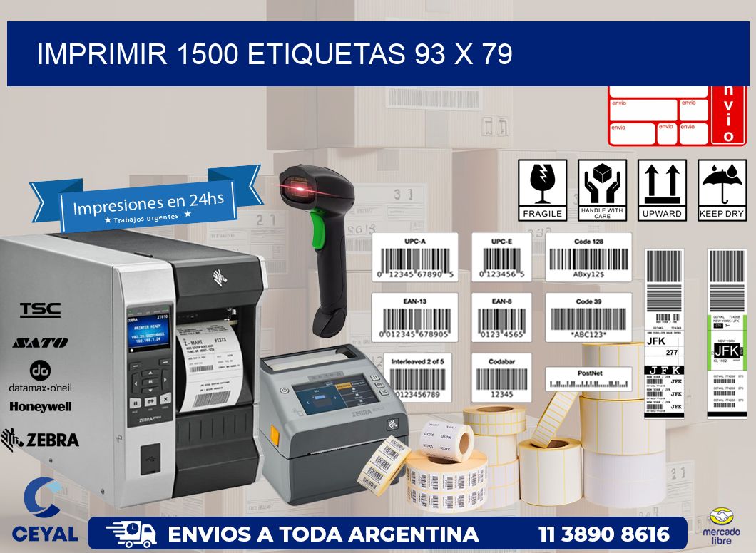 IMPRIMIR 1500 ETIQUETAS 93 x 79