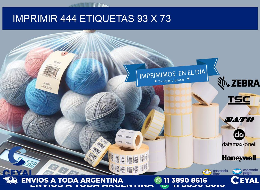 IMPRIMIR 444 ETIQUETAS 93 x 73