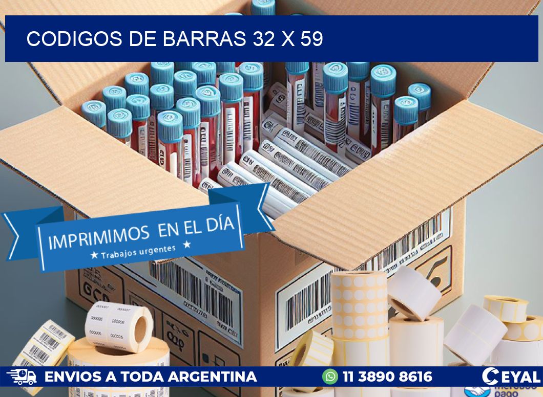 codigos de barras 32 x 59