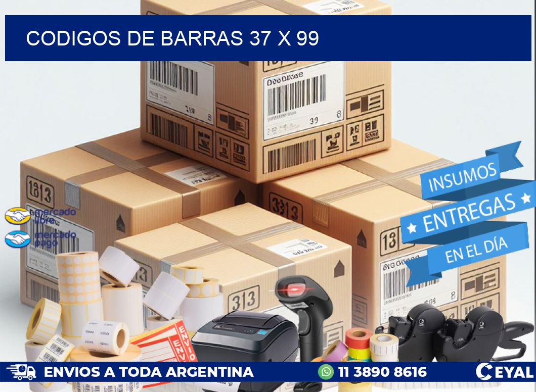 codigos de barras 37 x 99