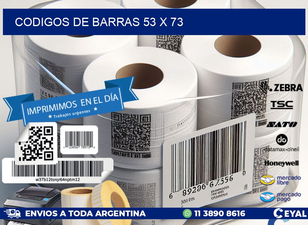 codigos de barras 53 x 73