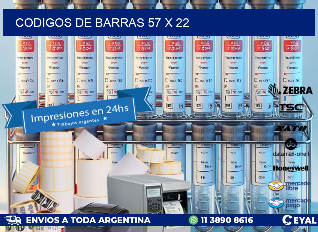 codigos de barras 57 x 22