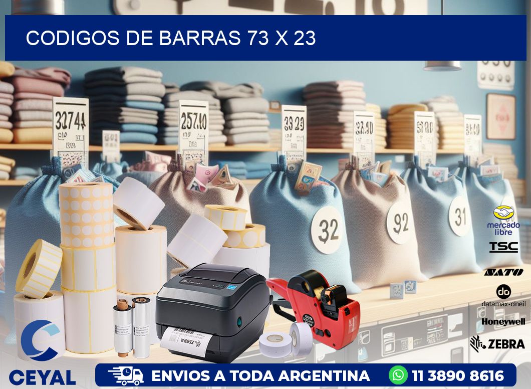 codigos de barras 73 x 23