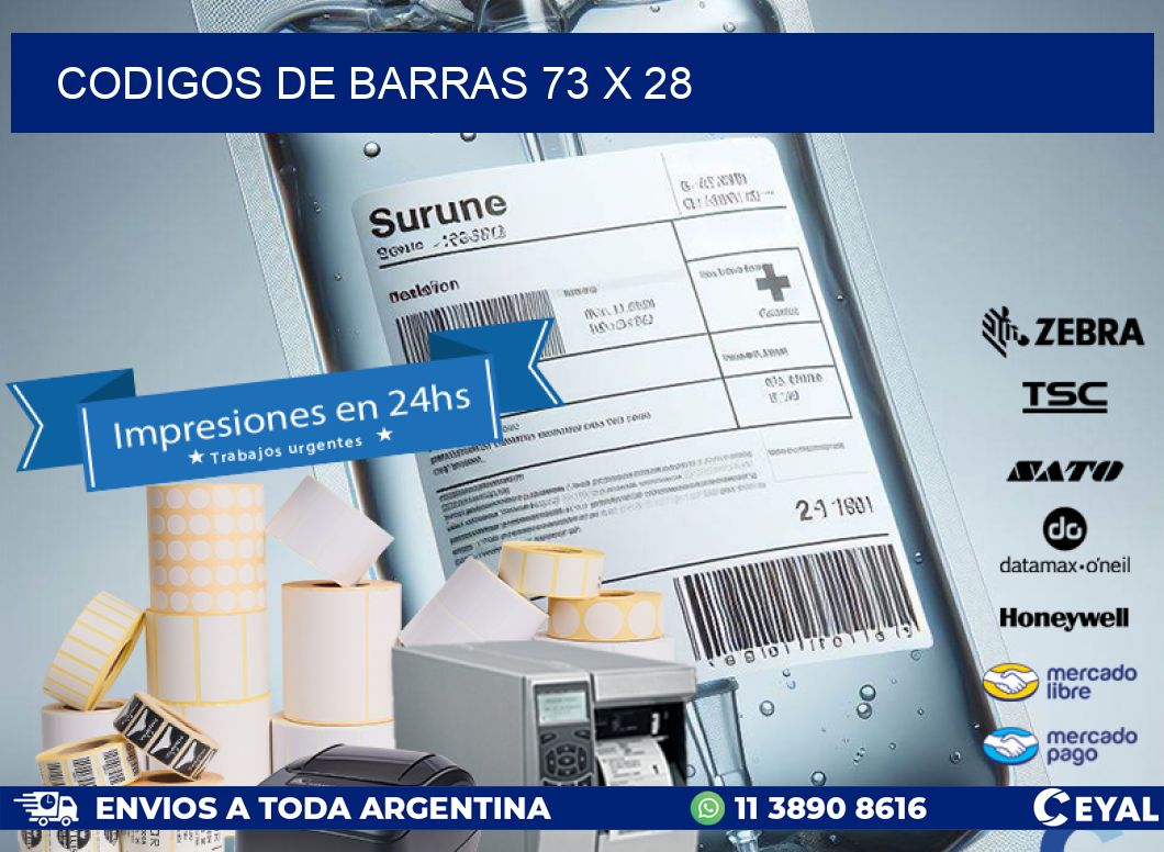 codigos de barras 73 x 28