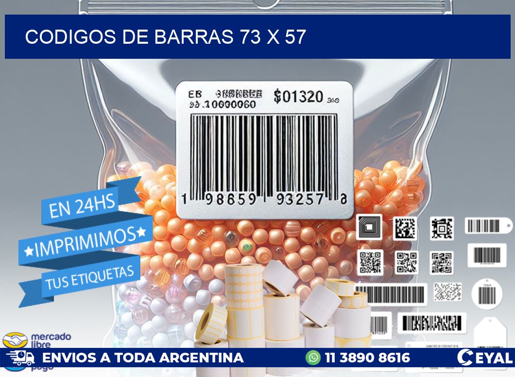 codigos de barras 73 x 57