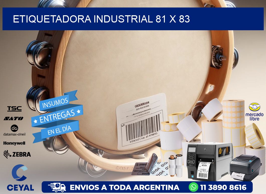 etiquetadora industrial 81 x 83