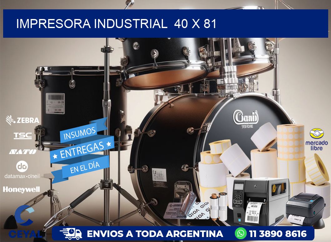 impresora industrial  40 x 81