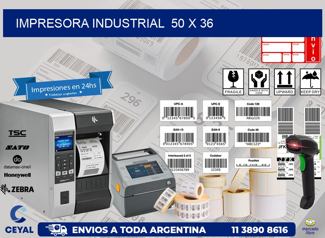 impresora industrial  50 x 36