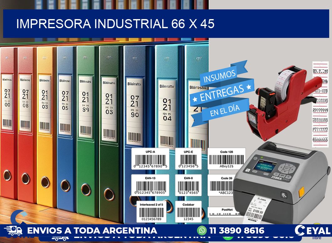 impresora industrial 66 x 45