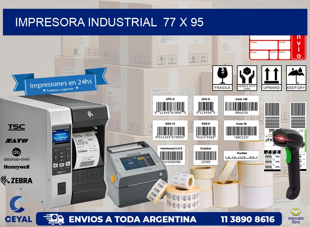 impresora industrial  77 x 95