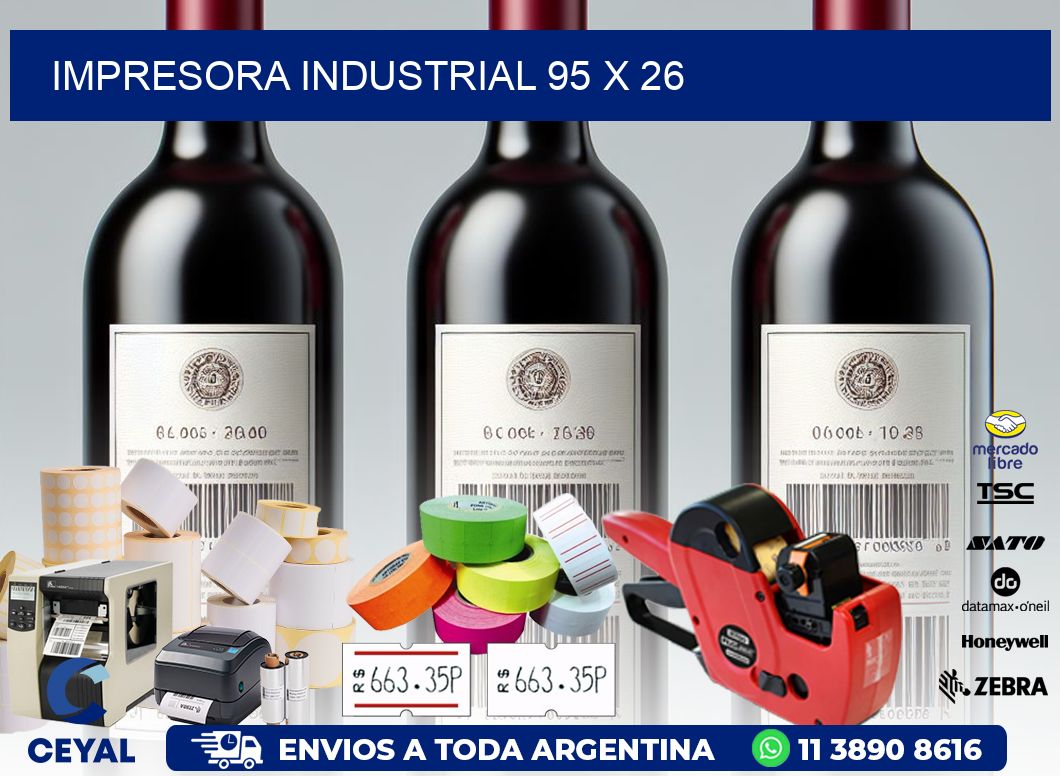 impresora industrial 95 x 26