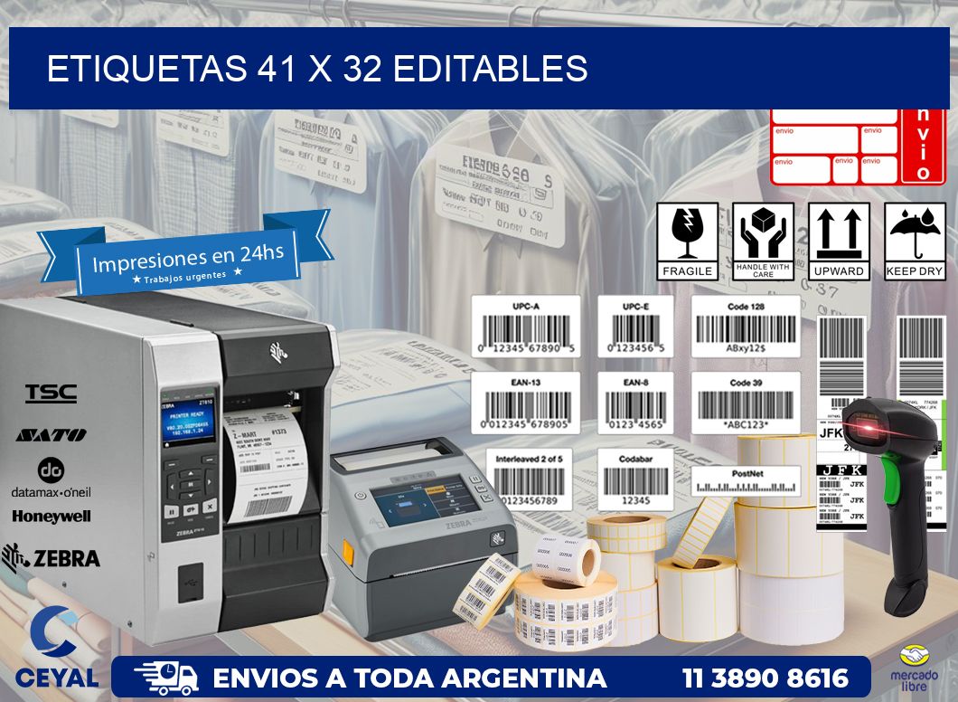 ETIQUETAS 41 x 32 EDITABLES