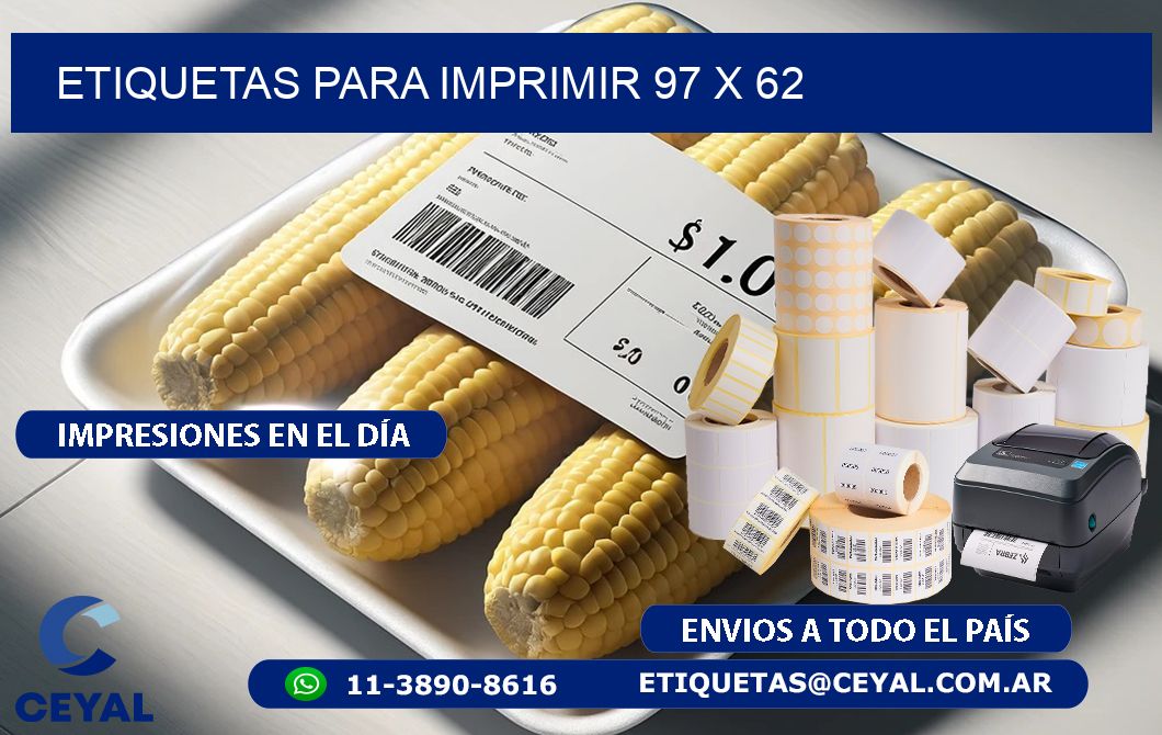 etiquetas para imprimir 97 x 62