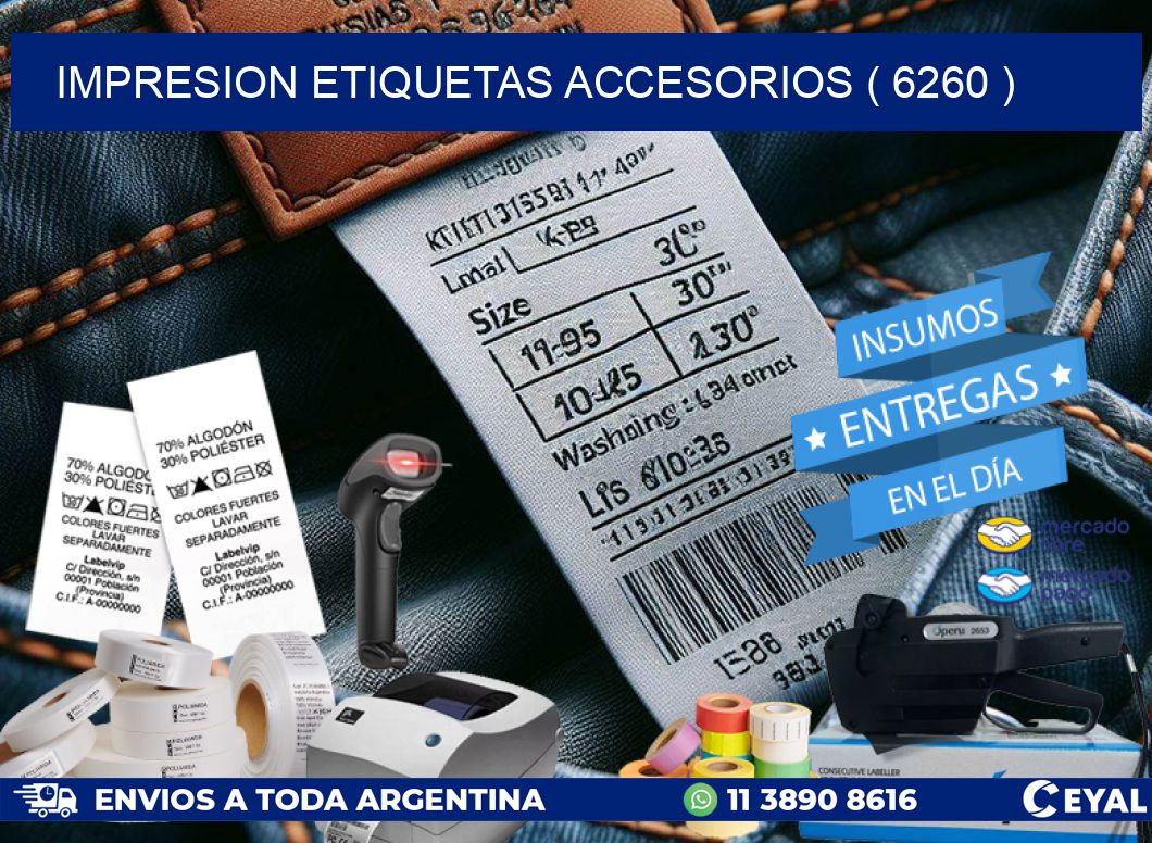 impresion etiquetas accesorios ( 6260 )