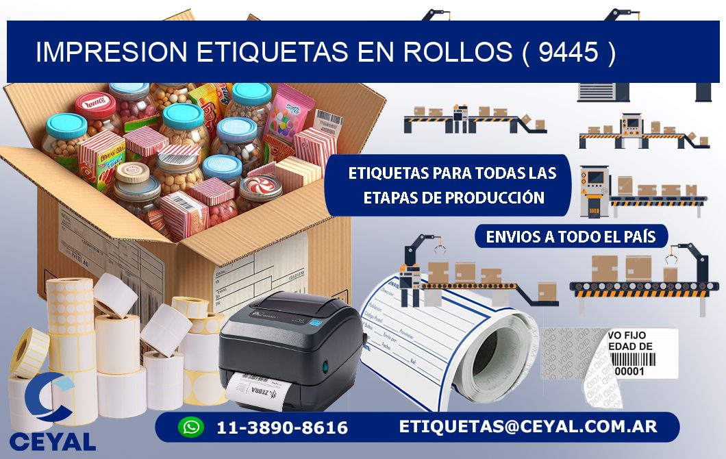 impresion etiquetas en rollos ( 9445 )