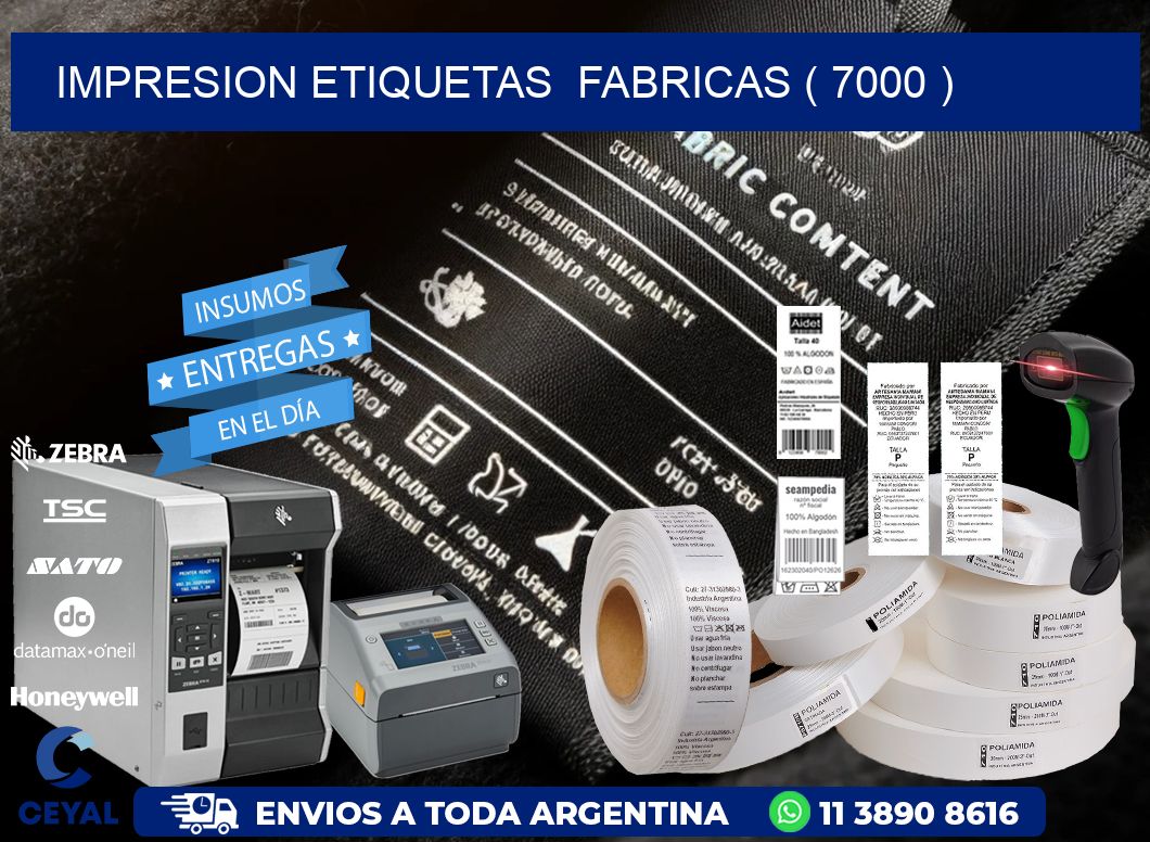 impresion etiquetas  fabricas ( 7000 )